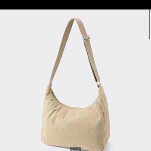 GU Corduroy Unisex Bag (Super Light Weight) Beige Sand brown (Tan)